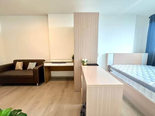 bedroom of THE ORIGIN SUKHUMVIT – PRAKSA สำนักงานขายคอนโด