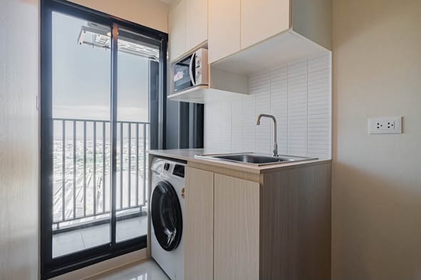 room interior of THE ORIGIN SUKHUMVIT – PRAKSA สำนักงานขายคอนโด