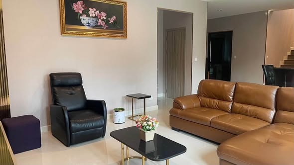 living room of The Palm Bangna-Wongwaen