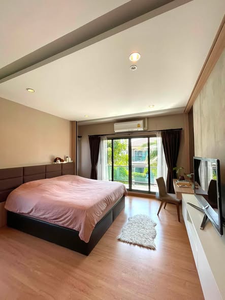 bedroom of The Palm Pattanakarn