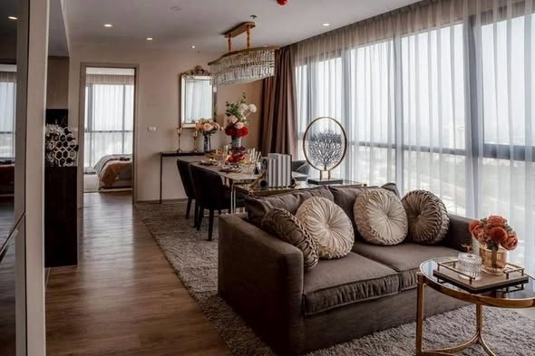 living room of The Panora Pattaya (Condominium)