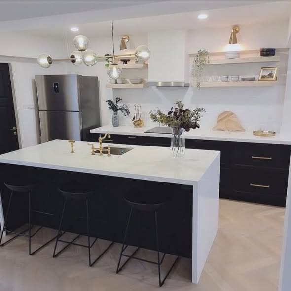 kitchen of The PARK LANE Townhouses