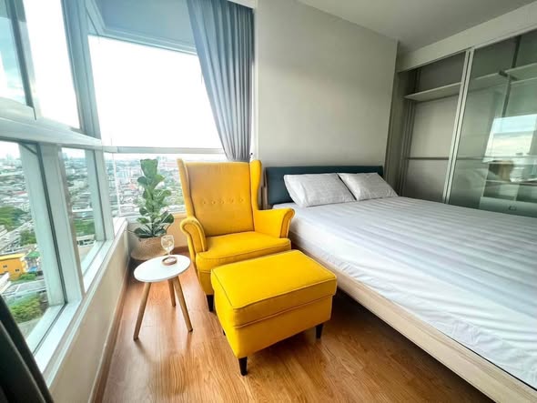 bedroom of The Parkland Ratchada-Wongsawang