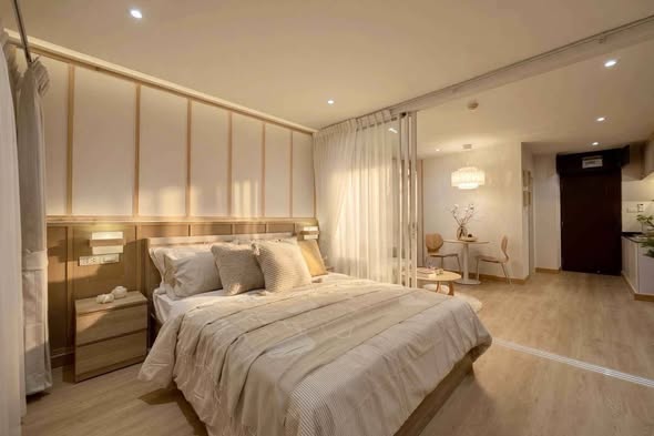 bedroom of The Peak Condominium