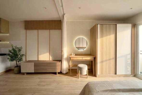 living room and bedroom and room interior of The Peak Condominium