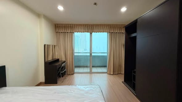 bedroom of The Platinum Condominium