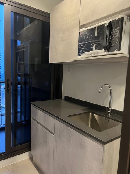 bathroom and kitchen of The Politan Aqua