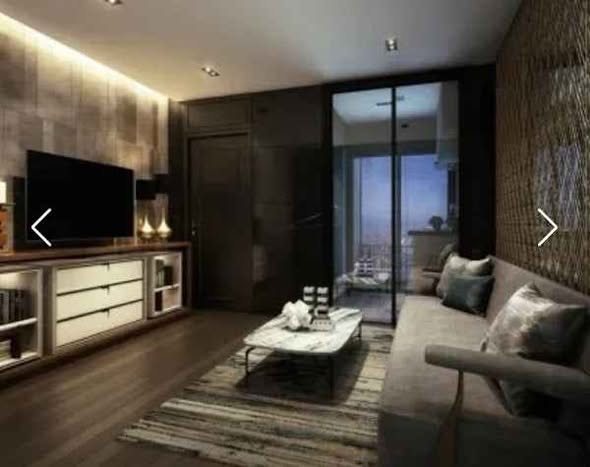 bedroom and living room of The Politan Aqua