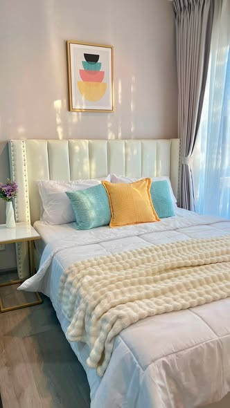 bedroom of The Politan Rive