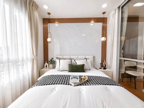 bedroom of The President Sathon-Ratchaphruek 1
