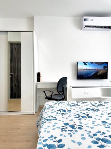 bedroom and room interior of The Rich Rama 9 – Srinagarindra
