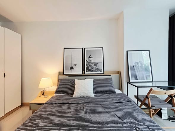 bedroom of The Rise Sukhumvit 39