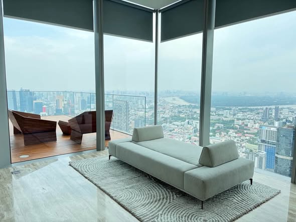 living room of The Ritz-Carlton Residences, Bangkok