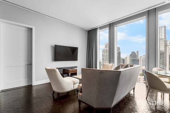 living room of The Ritz-Carlton Residences, Bangkok