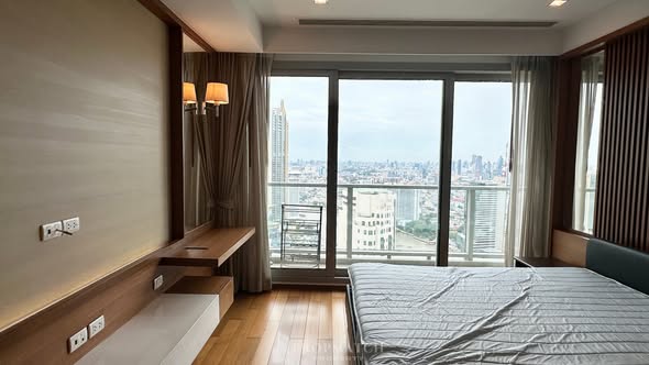 bedroom of The River Condominium