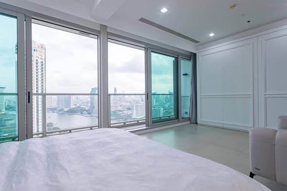 bedroom of The River Condominium