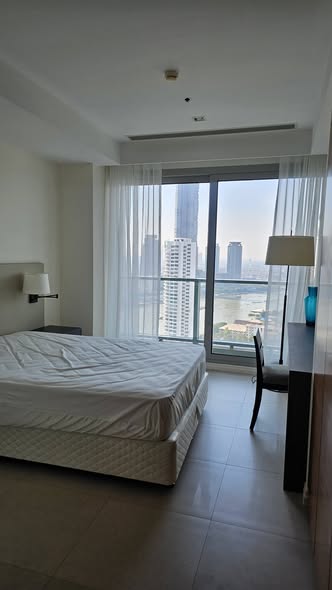 bedroom of The River Condominium