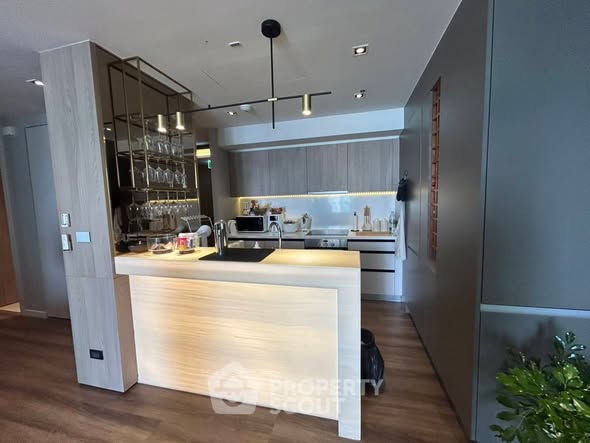 kitchen of The River Condominium