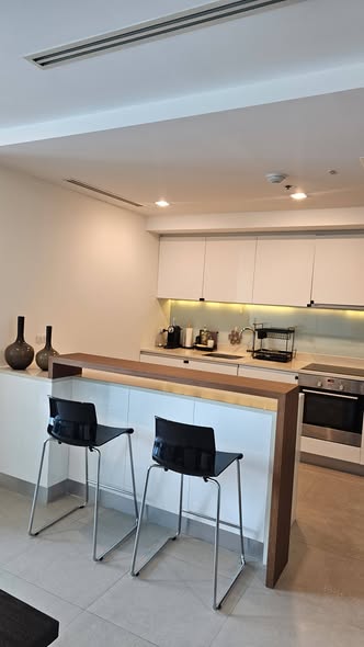 kitchen of The River Condominium
