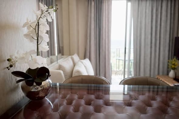 living room and room interior of The Riviera Jomtien