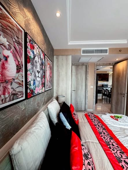 bedroom of The Riviera Monaco เดอะ ริเวียร่า โมนาโค