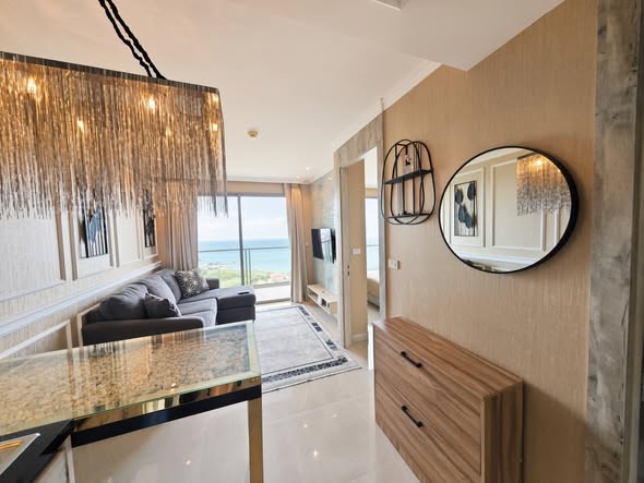 living room of The Riviera Monaco เดอะ ริเวียร่า โมนาโค