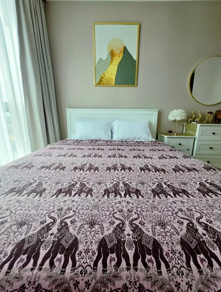 bedroom of The Riviera Wongamat Beach : เดอะ ริเวียร่า วงศ์อมาตย์ บีช