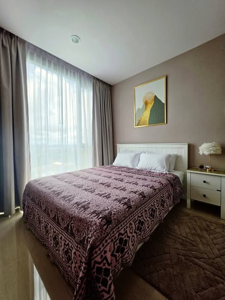 bedroom of The Riviera Wongamat Beach : เดอะ ริเวียร่า วงศ์อมาตย์ บีช
