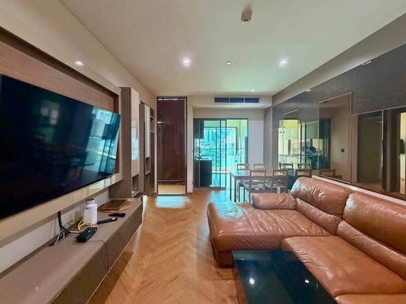 living room of The Room Charoenkrung 30 Condominium