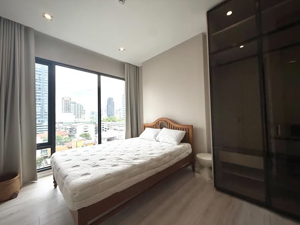 bedroom and room interior of The Room Phaya Thai