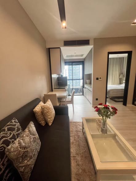 living room of The Room Phaya Thai