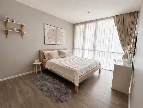 bedroom of The Room Sukhumvit 69