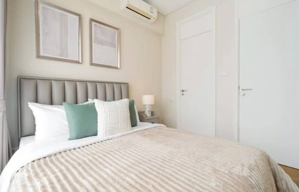bedroom of The Saint Residences