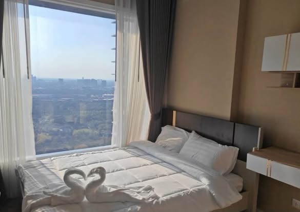 bedroom of The Saint Residences