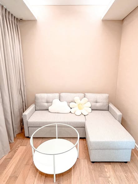 living room of The Saint Residences