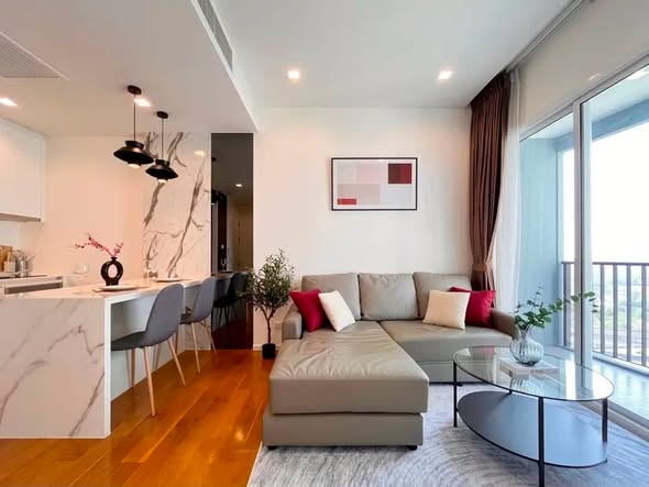 living room of The Saint Residences