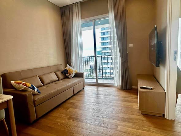 living room and bedroom of The Saint Residences