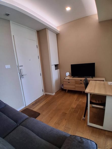 living room and bedroom of The Saint Residences