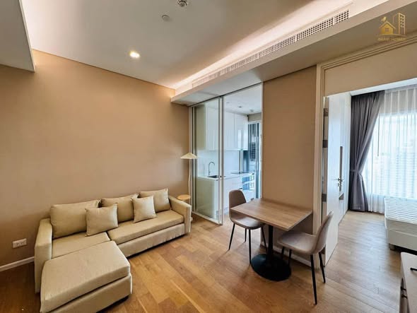 living room and bedroom of The Saint Residences