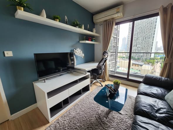bedroom and living room of The Seed Mingle