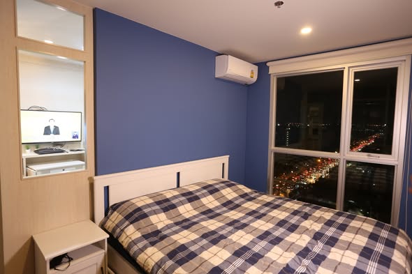 bedroom of The Selected Kaset-Ngamwongwan by LPN