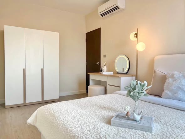 bedroom and room interior of The Sky Sukhumvit