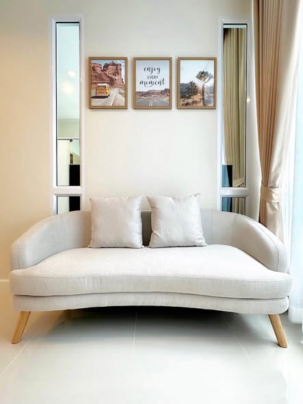 living room and bedroom of The Sky Sukhumvit