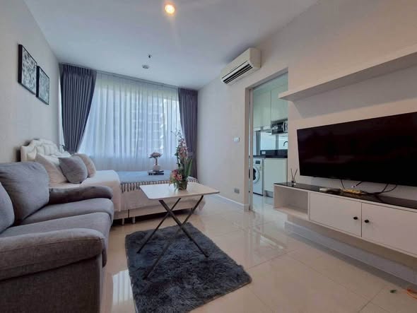 living room and bedroom of The Sky Sukhumvit