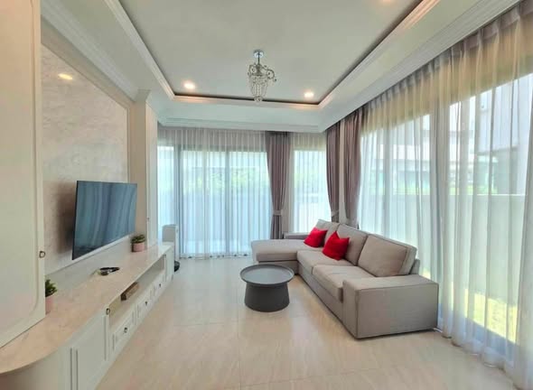 bedroom and living room and room interior of The SONNE Srinakarindra-Bangna
