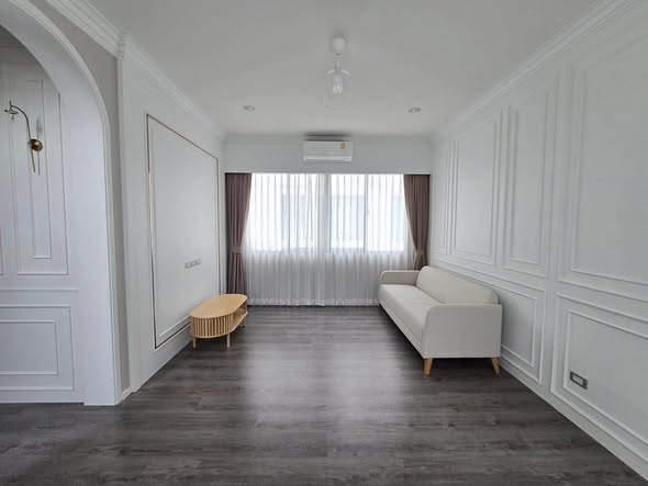 living room and bedroom of The SONNE Srinakarindra-Bangna