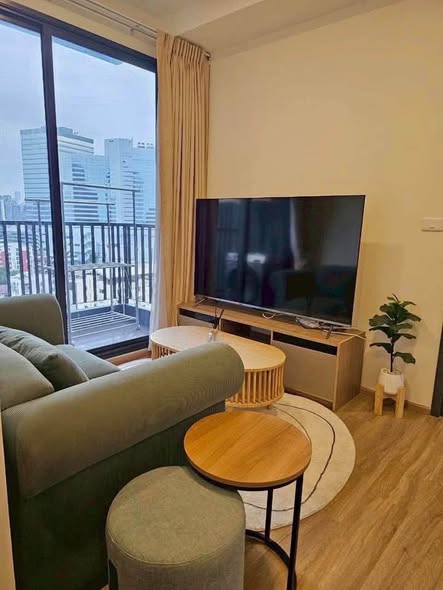 bedroom and living room of The Stage Mindscape Ratchada-Huai Khwang