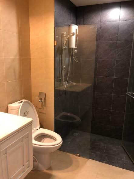 bathroom of The Station Condo