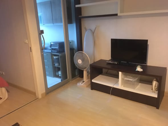bedroom of The Station Condo