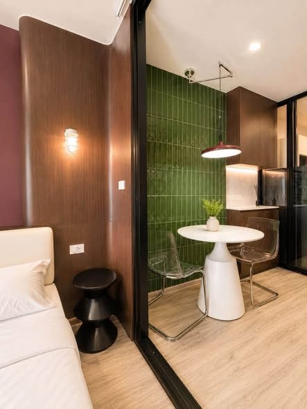 bedroom and room interior of The Strand Thonglor